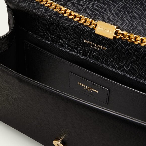 Saint Laurent Kate Medium Tassel YSL Wallet on Chain in Grained Leather - Picture 2 of 8